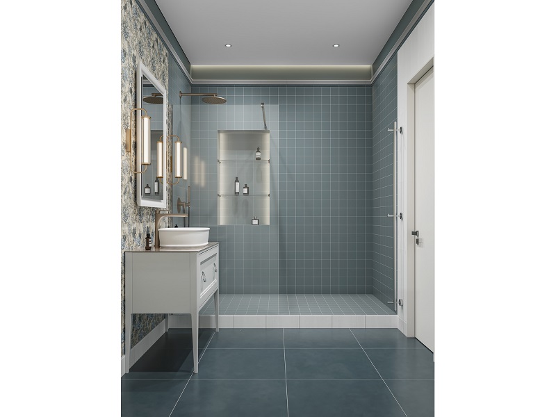 Совмещенный санузел Жардим / Про Чементо Совмещенный санузел Жардим / Про Чементо