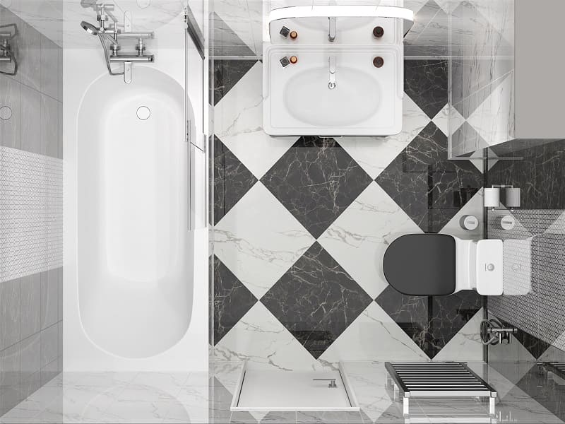 Ванная комната Коррер классическая 