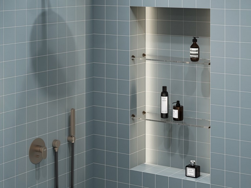 Совмещенный санузел Жардим / Про Чементо Совмещенный санузел Жардим / Про Чементо