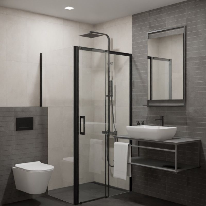 Ванная комната Мирабо серый Ванная комната Мирабо серый