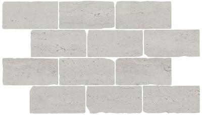 Декор Сан-Марко мозаичный серый светлый матовый обрезной 46,5x26,5x0,9