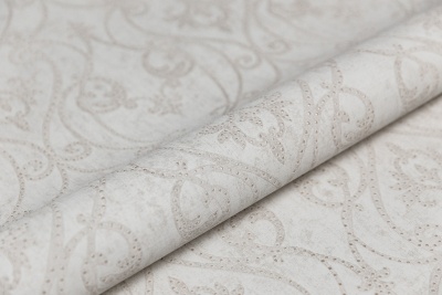 Обои виниловые на флизелиновой основе Дамаск мотив, бежево-серый Обои виниловые на флизелиновой основе Дамаск мотив, бежево-серый