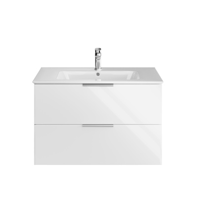 Тумба Piano Forte/Пиано Форте подвесная 85 см, 2 ящика, белый глянцевый Тумба Piano Forte/Пиано Форте подвесная 85 см, 2 ящика, белый глянцевый