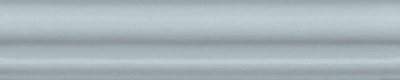 Бордюр Багет Тортона голубой светлый матовый 15x3x1,6