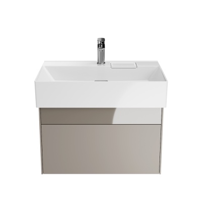 Тумба Logica/Лоджика подвесная 2 ящика 70 см, песчаный Тумба Logica/Лоджика подвесная 2 ящика 70 см, песчаный