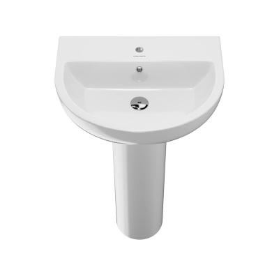 Пьедестал PRO напольный, белый глянцевый