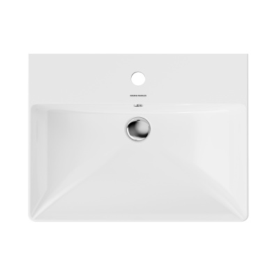 Раковина PRO мебельная\подвесная 55, белая глянцевая    