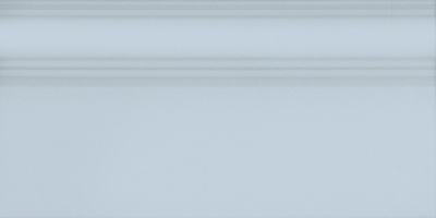 Плинтус Гране синий светлый матовый обрезной 20x40x1,6