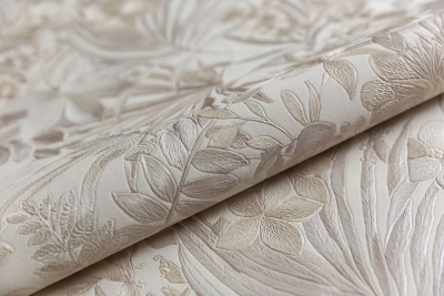 Обои виниловые Джангл мотив, бежевый Обои виниловые Джангл мотив, бежевый