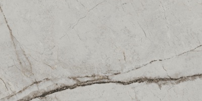 Ступень клееная фронтальная Ифран серый светлый матовый обрезной 33x60x0,9