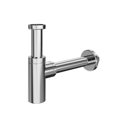 Сифон для умывальника цельнометаллический Сифон для умывальника цельнометаллический