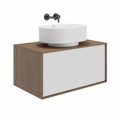 Раковина ARTBASIN Vento/АртБейзин Венто накладная 50, белая матовая Раковина ARTBASIN Vento/АртБейзин Венто накладная 50, белая матовая