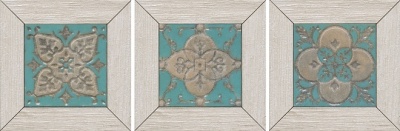 Вставка Меранти белый мозаичный 13x13x1,1