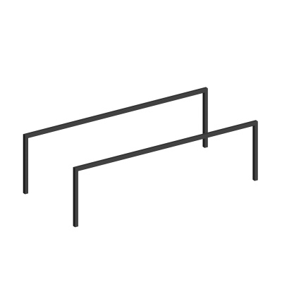 Ножка Atollo/Атолло 110 высокая металлическая, черная матовая Ножка Atollo/Атолло 110 высокая металлическая, черная матовая