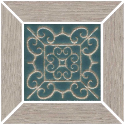 Декор Тровазо наборный серый матовый 13x13x0,9 Декор Тровазо наборный серый матовый 13x13x0,9