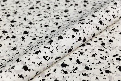 Обои виниловые на флизелиновой основе Семинато мотив, черно-белый Обои виниловые на флизелиновой основе Семинато мотив, черно-белый