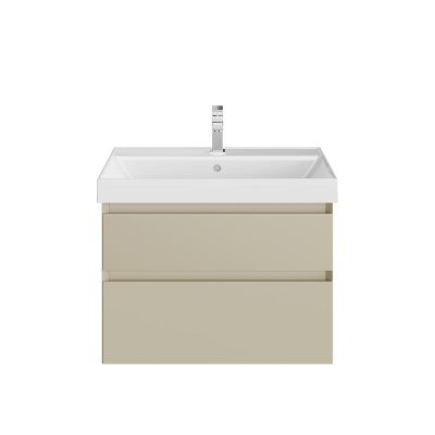 Тумба CUBO подвесная с ящиками 70, лимо матовая