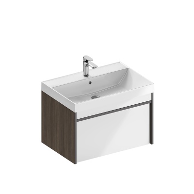 Тумба Modula/Модула подвесная 70 с ящиком 1+1, арабика Тумба Modula/Модула подвесная 70 с ящиком 1+1, арабика