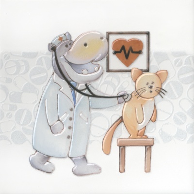 Декор Айболит 1 20x20x0,69