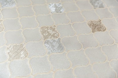 Обои виниловые Арабески мотив, бежевый светлый Обои виниловые Арабески мотив, бежевый светлый