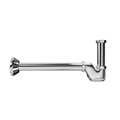 Сифон для раковины с декоративной накладкой, хром Сифон для раковины с декоративной накладкой, хром