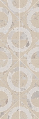 Декор Тараскон бежевый светлый матовый обрезной 30x89,5x0,9