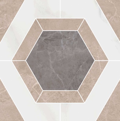 Декор Гран Пале наборный 25,1x25,1x0,85