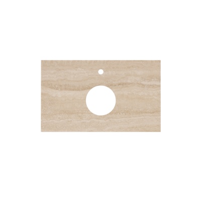 Столешница из керамогранита Риальто 80х48, бежевая