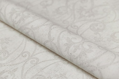Обои виниловые на флизелиновой основе Дамаск мотив, бежево-серый Обои виниловые на флизелиновой основе Дамаск мотив, бежево-серый