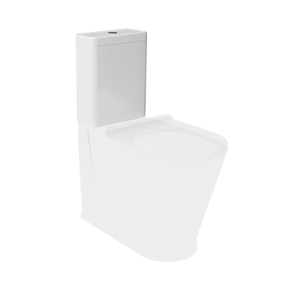 Бачок для унитаза Plaza Modern/Плаза Модерн, белый глянцевый