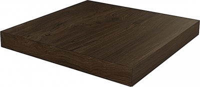 Ступень угловая клееная левая Сальветти венге 33x33x0,9