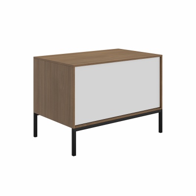 Ножка Atollo/Атолло 80 низкая металлическая, черная матовая Ножка Atollo/Атолло 80 низкая металлическая, черная матовая