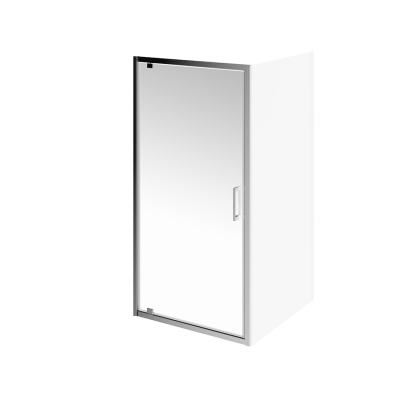 Душевая дверь Vetro/Ветро, распашная, 100х195, хром