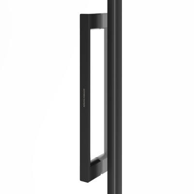 Душевая дверь Cristallo/Кристалло, раздвижная с функцией плавного открывания и закрывания, 140х210, матовый черный, упаковка 1/2 Душевая дверь Cristallo/Кристалло, раздвижная с функцией плавного открывания и закрывания, 140х210, матовый черный, упаковка 1/2