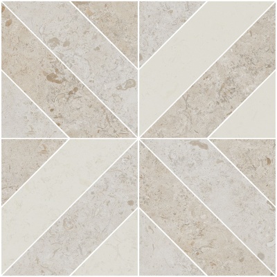 Декор Про Лаймстоун бежевый матовый 60x60x1,1