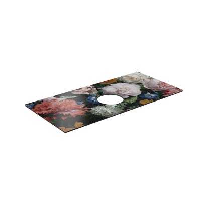 Столешница из керамогранита Парк Роз 100, цветная Столешница из керамогранита Парк Роз 100, цветная