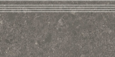 Ступень Чеппо ди Гре коричневый матовый обрезной 30x60x0,9