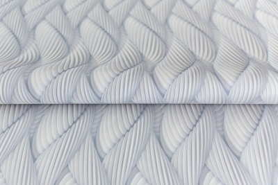 Обои виниловые Трессаж мотив, серый Обои виниловые Трессаж мотив, серый