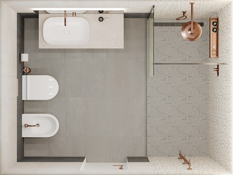 Ванная комната с душевой Гварди Ванная комната с душевой Гварди