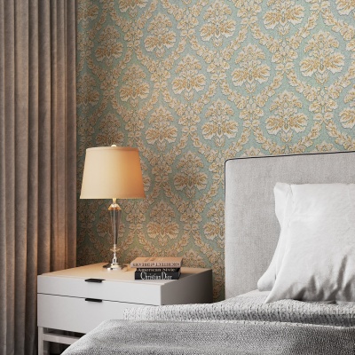 Обои виниловые Палаццо мотив, зеленый