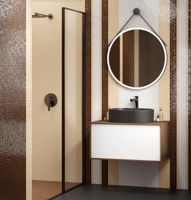 Раковина ARTBASIN Vento накладная 50, черная матовая