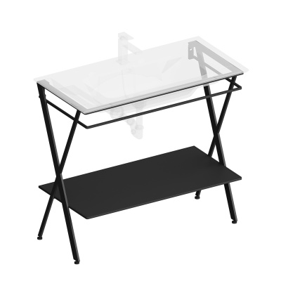 Металлическая структура PIANO Next напольная 95, черная матовая