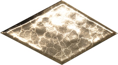 Декор Риад металл глянцевый 13,5x7,8x0,9 Декор Риад металл глянцевый 13,5x7,8x0,9