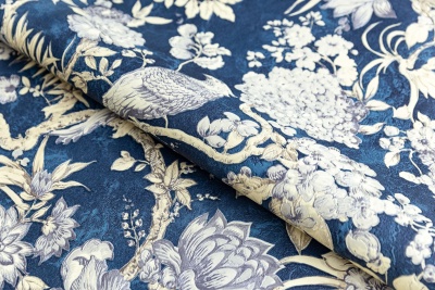 Обои виниловые Азулежу мотив, синий