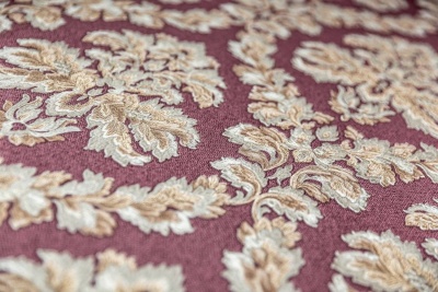 Обои виниловые Палаццо мотив, красный Обои виниловые Палаццо мотив, красный