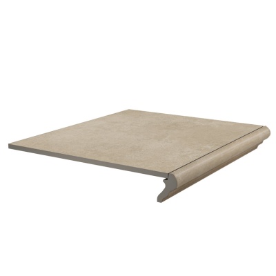 Ступень фронтальная Хадду бежевый матовый 40,2x34x0,8 Ступень фронтальная Хадду бежевый матовый 40,2x34x0,8