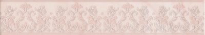 Бордюр Флораль глянцевый 40x7,2x0,8
