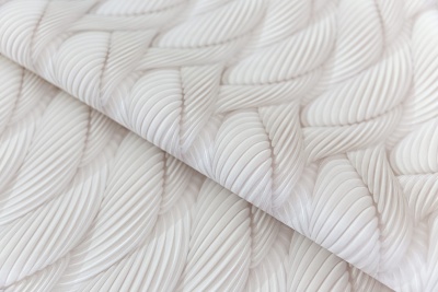 Обои виниловые Трессаж мотив, бежевый