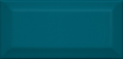 Клемансо бирюзовый грань глянцевый 7,4x15x0,92