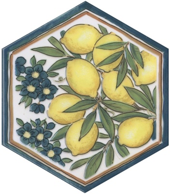 Декор Флорентина 3 глянцевый 20x23,1x0,69 Декор Флорентина 3 глянцевый 20x23,1x0,69